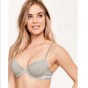 Calvin Klein Modern Cotton T Shirt Bra